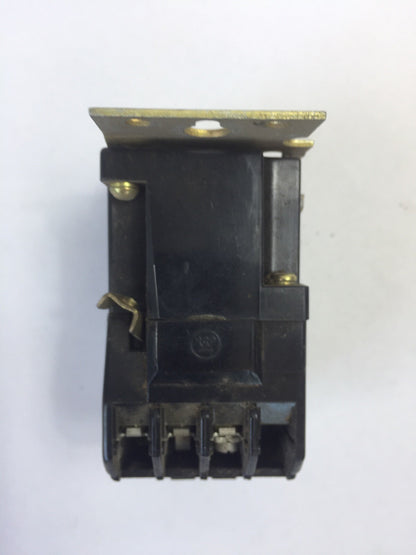 WESTINGHOUSE BF12F INDUSTRIAL CONTROL RELAY 300V 10A COIL 120V 60CY 110V 50CY