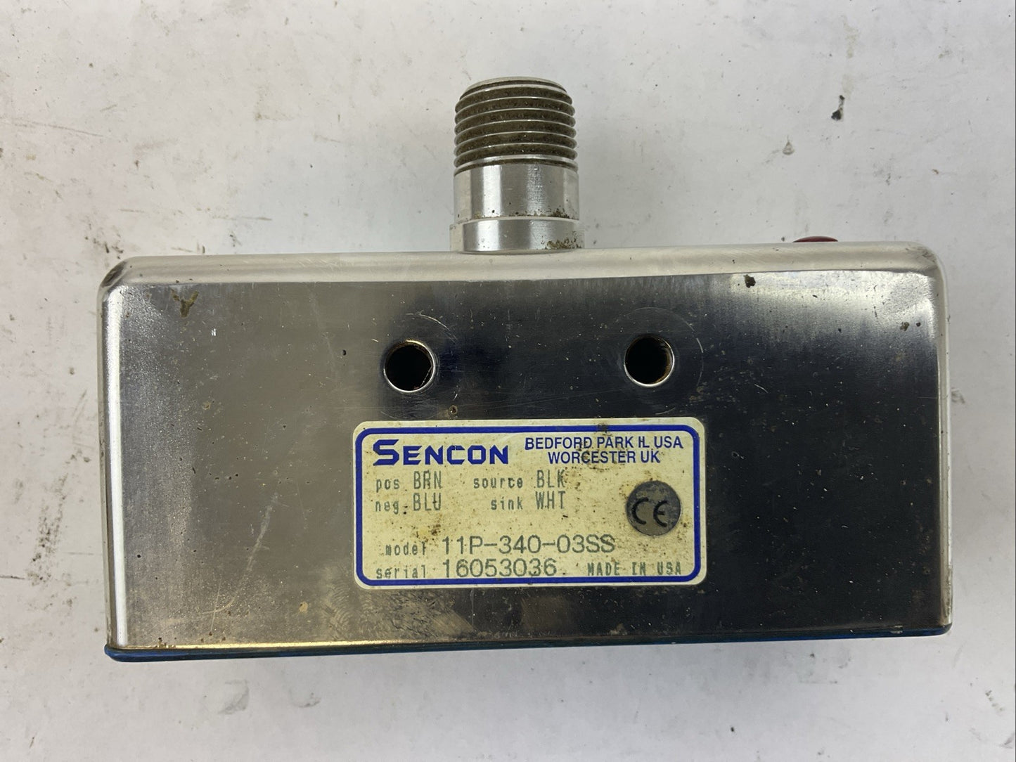 SENCON 11P-340-03SS SPEED SENSOR