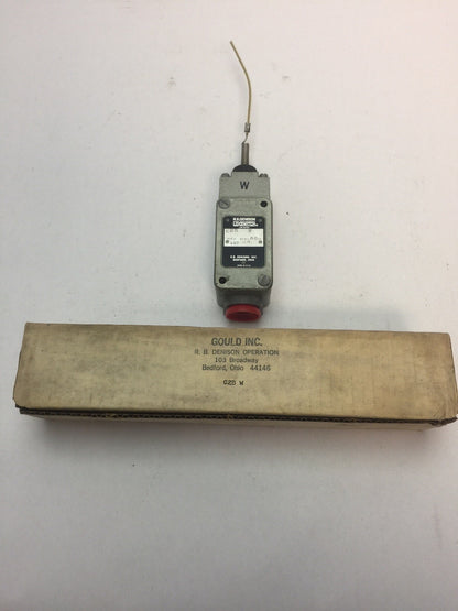 R.B. DENISON LOXSWITCH C2BW LIMIT SWITCH