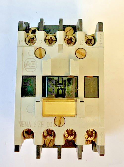 ALLEN BRADLEY 509-T0D CONTACTOR SER.B SZ.00 600VAC