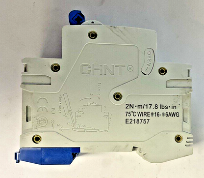 CHINT NB1-63 D16 CIRCUIT BREAKER 480VAC ***LOTOF2***