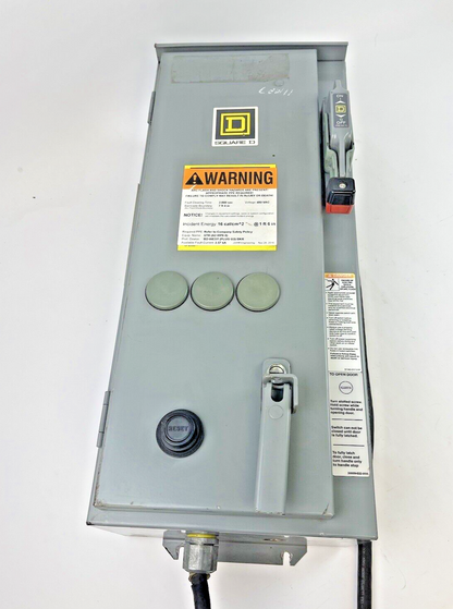 SQUARE D - 8538SBA23V02S SER. K - COMBINATION MOTOR STARTER - 30 A DISCONNECT