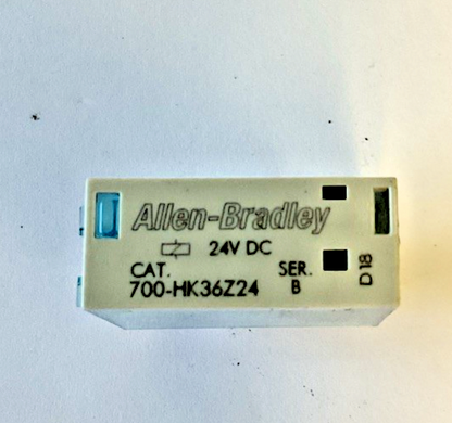 ALLEN BRADLEY 700-HK36Z24 RELAY 24VDC SER.B 16A 277VAC 30VDC ***LOTOF20***