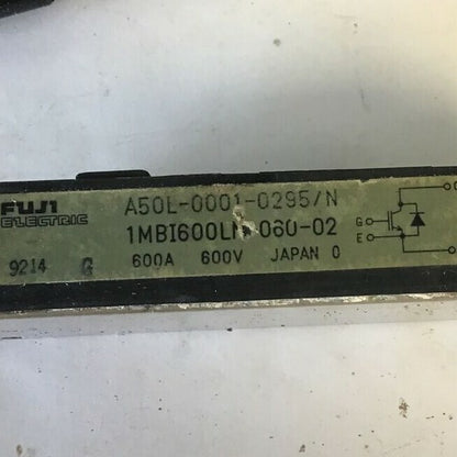 FUJI ELECTRIC A50L-0001-0295/N MODULE IMBI600LN-060-02 600A 600VAC