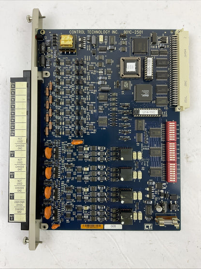 CONTROL TECHNOLOGY INC 901C-2501 ANALOG 8 PT INPUT 4 PT OUTPUT