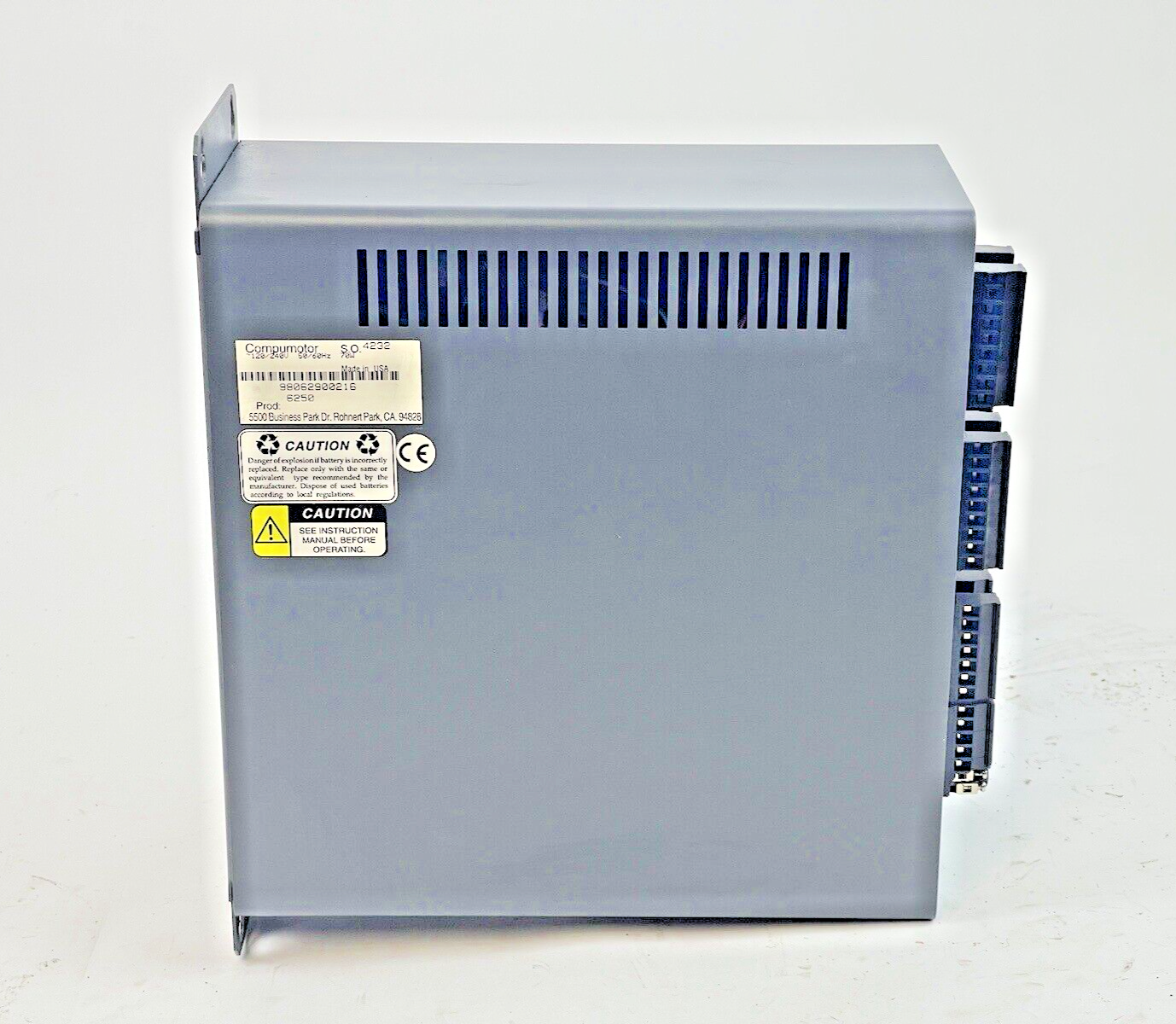 PARKER - COMPUMOTOR - 6250 - 2-Axis SERVO CONTROLLER ISOLATED ANALOG INTERFACE