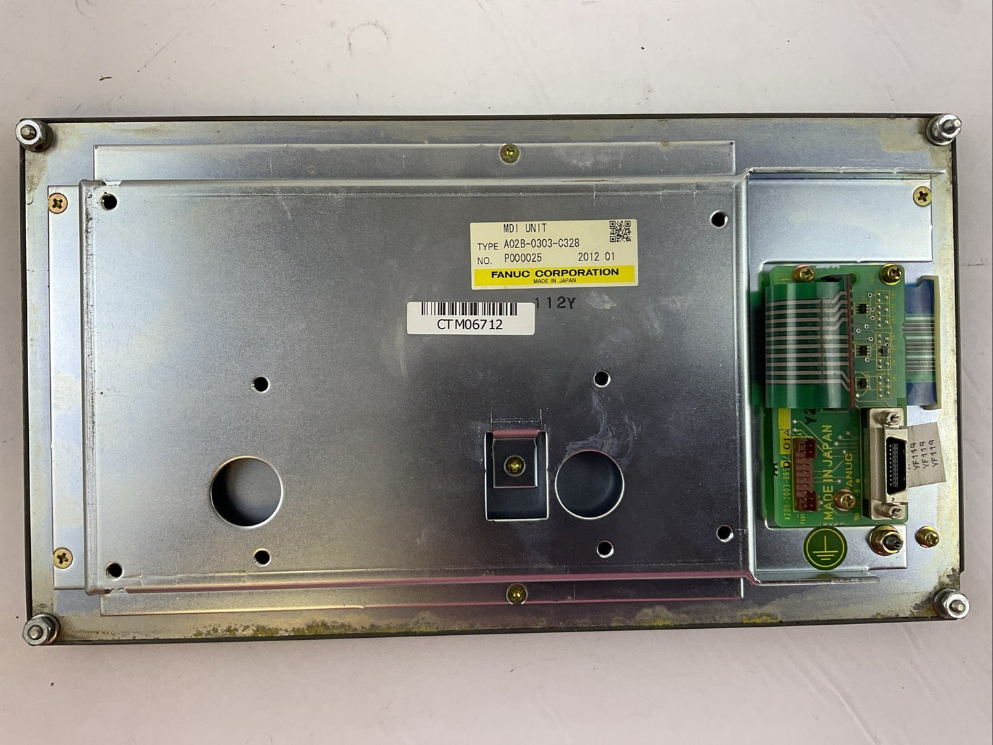 FANUC A02B-0303-C328 MDI UNIT KEYBOARD
