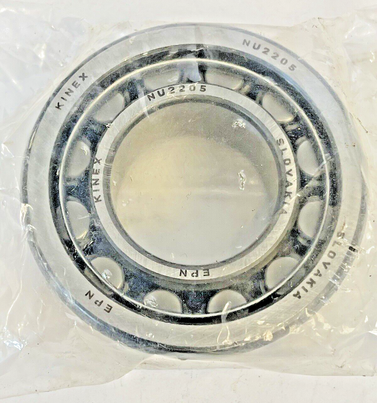 KINEX - NU2205 EPN- SINGLE ROW CYNDRICAL BALL BEARING - 25x52x18 mm