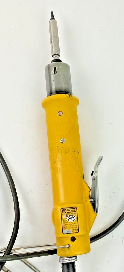 ATLAS COPCO 8431 0170 85 EBL DRIVE PLUS 240V W/ EBL25 TORQUE DRIVER  1.0-2.5NM