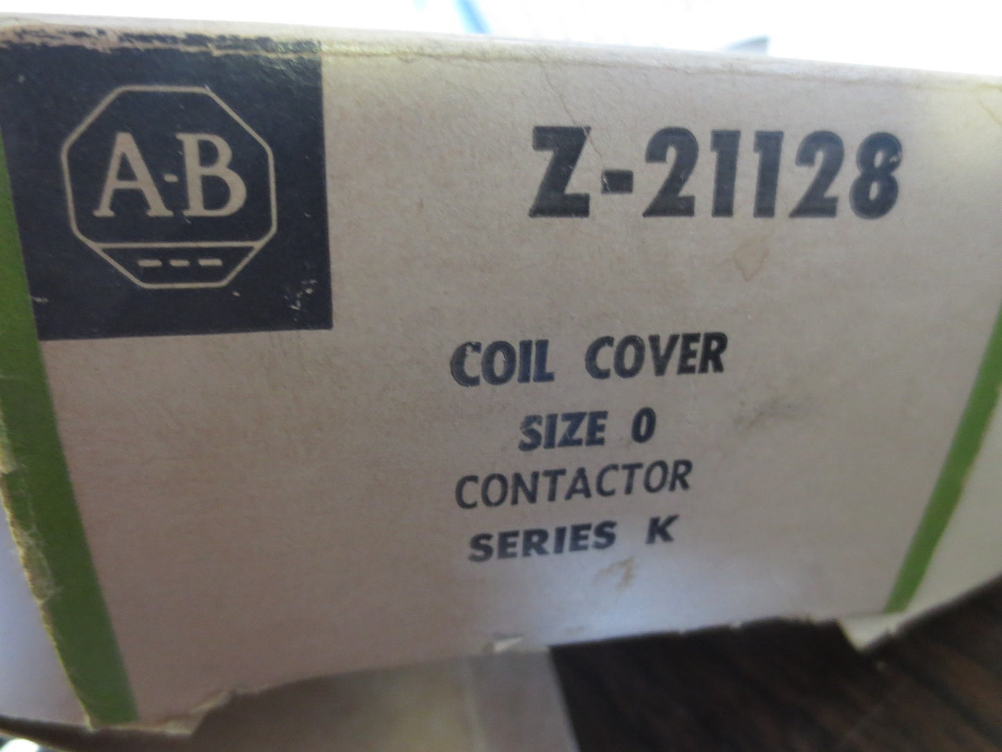 ALLEN-BRADLEY Z-21128 COIL COVER, SIZE 0 CONTACTOR, Ser. K - NEW SURPLUS