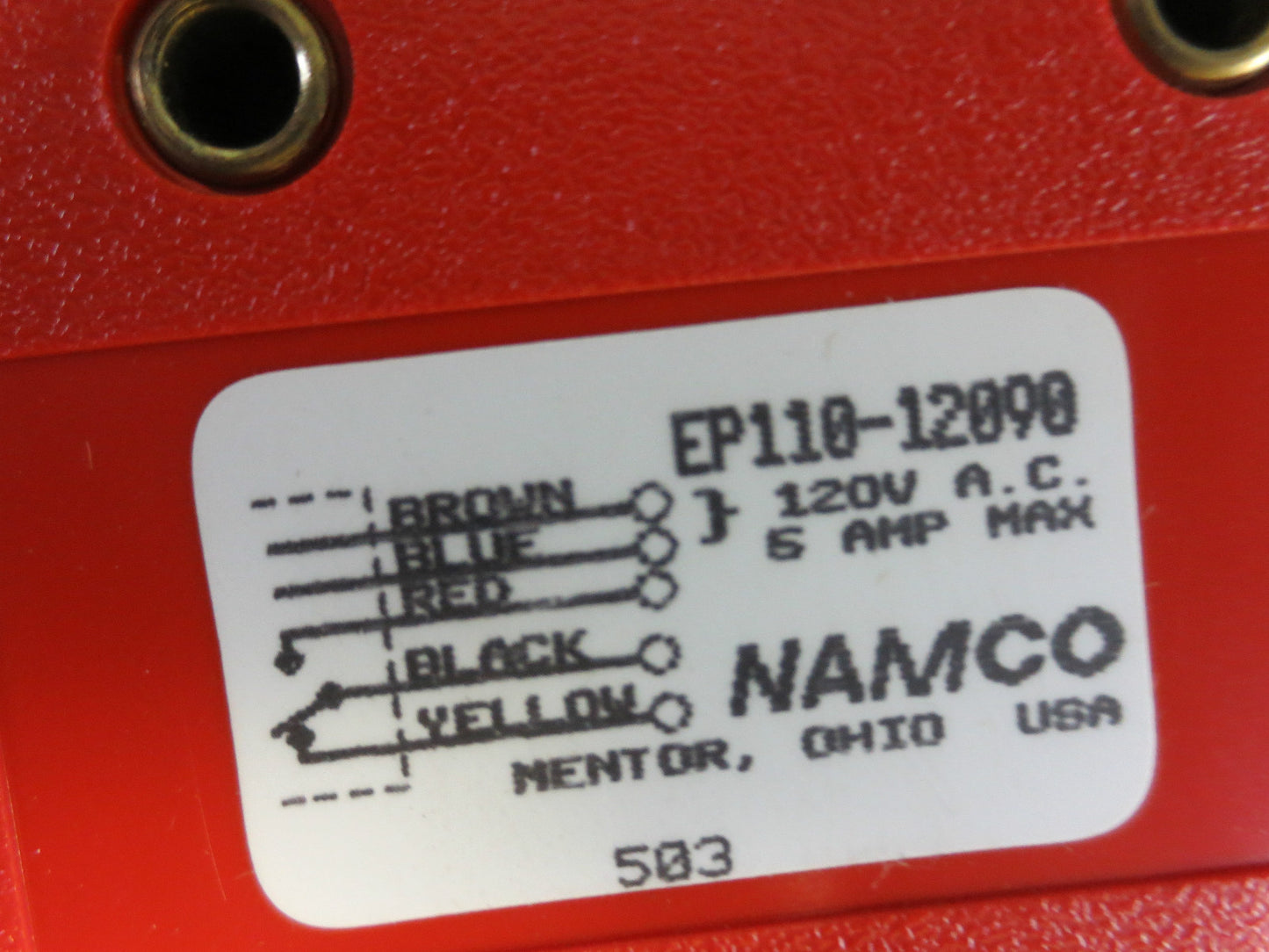 NAMCO EP110-12090 - PHOTOELECTRIC RETRO-REFLECTIVE SENSOR - NEW SURPLUS