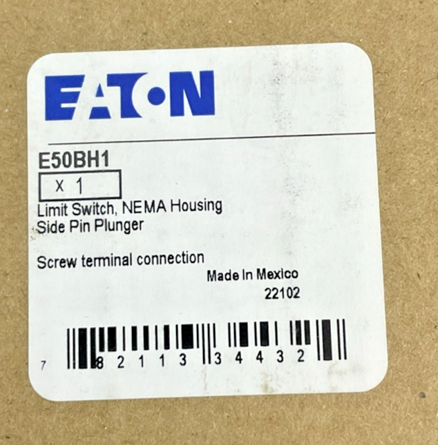 EATON E50BH1 HEAVY DUTY LIMIT SWITCH