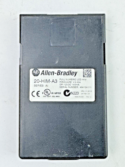 ALLEN-BRADLEY - 20AD2P1A0AYNANNN SER. A FW. 2.009 - POWERFLEX 70 & 20-HIM-A3 /A