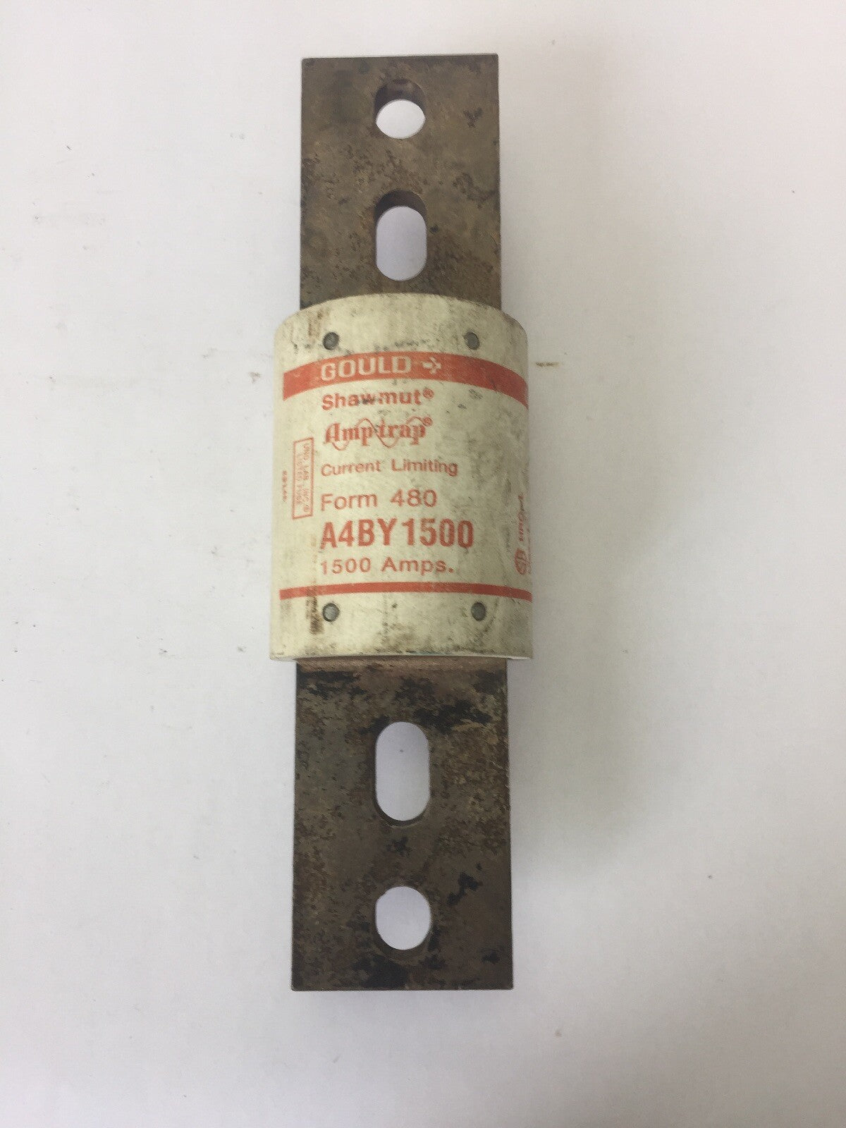 GOULD SHAWMUT A4BY1500 AMP-TRAP CURRENT LIMITING FUSE 1500 AMP 600VAC CLASS L