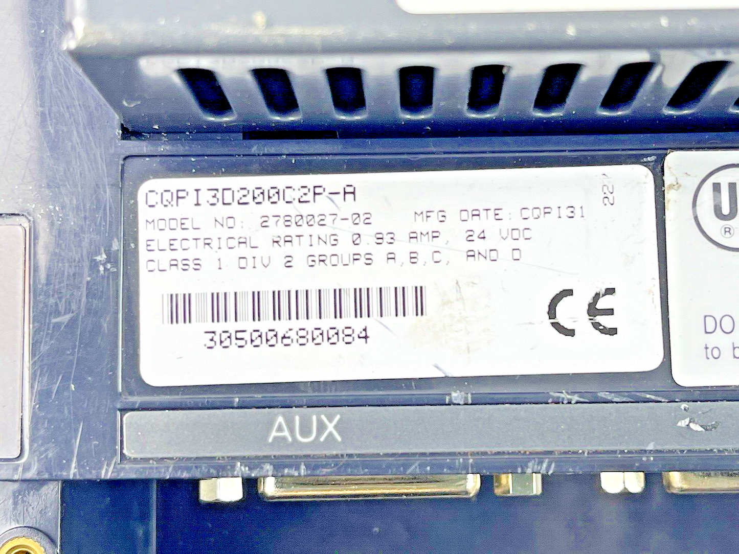 QUICKPANEL - 2780027-02 - TOTAL CONTROL - QPI-MBP-201 - MODBUS PLUS INDICATOR