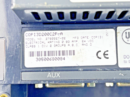 QUICKPANEL - 2780027-02 - TOTAL CONTROL - QPI-MBP-201 - MODBUS PLUS INDICATOR