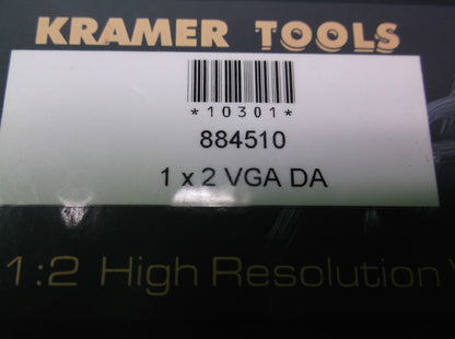 KRAMER TOOLS VP-200 1:2 HIGH RESOLUTION VGA DA - 1 INPUT, 2 OUTPUTS