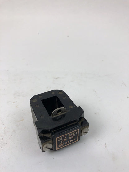 ALLEN BRADLEY 0A06P STARTER COIL 220V 60CY 110V 25CY OAOP