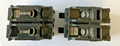 SQUARE D HOM215 & HOM260 CIRCUIT BREAKER 10KA 20A,60A 15A HAS CHIP***LOTOF2***