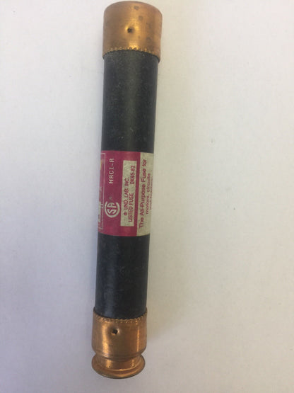BUSSMAN FRS-R-10 FUSE 10AMPS 600VAC CLASS RK5 DUAL ELEMENT (LOT OF 4)