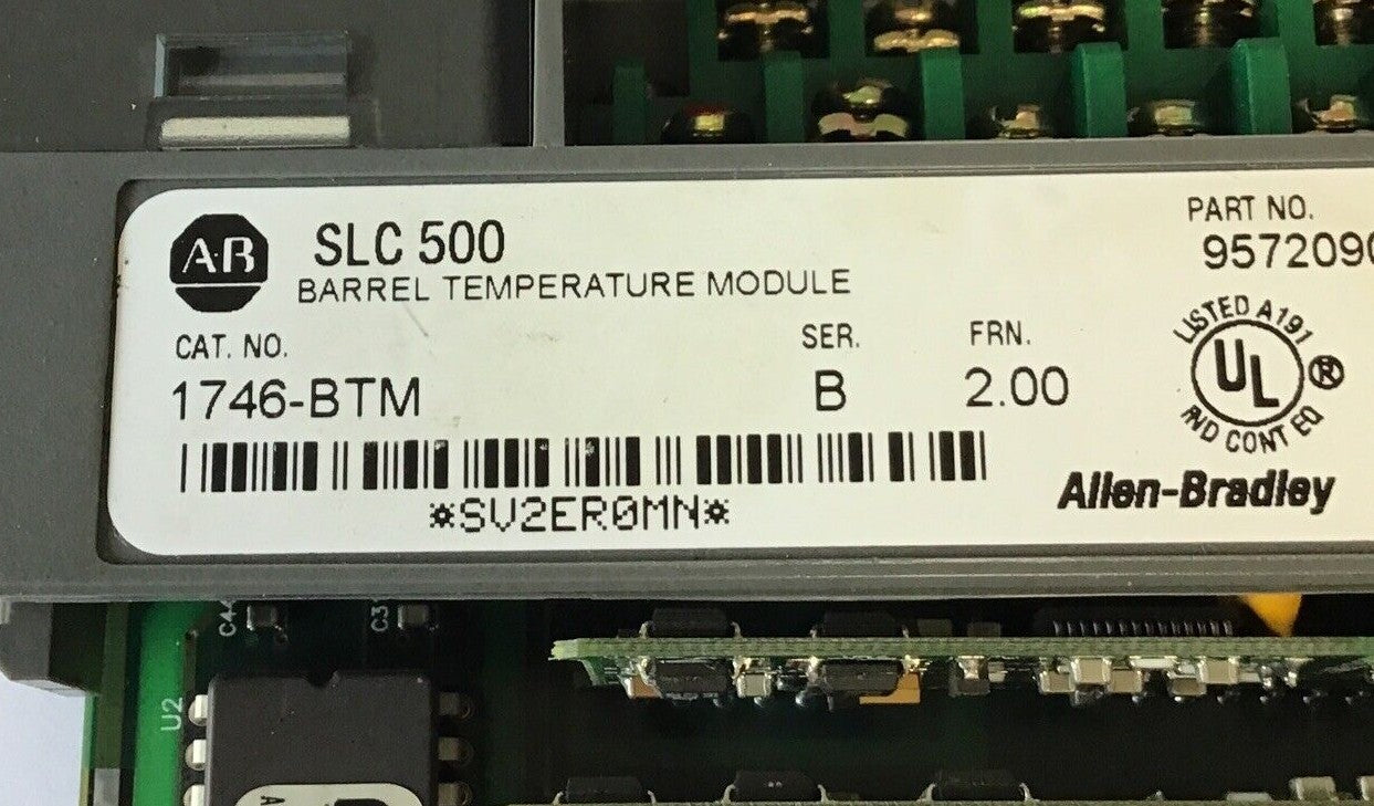 ALLEN BRADLEY 1746-BTM BARREL TEMP MODULE SER.B FRN2.00