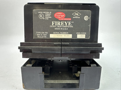 FIREYE EB-700 SAFETY CONTROL ED500 DISPLAY EP160 PROGRAMMER E1R1 AMPLIFIER