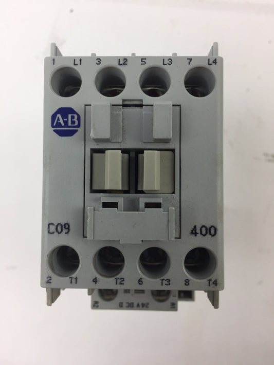 ALLEN BRADLEY 100-C09Z*400 CONTACTOR WITH 100-FSD250 SURGE SUPPRESSOR