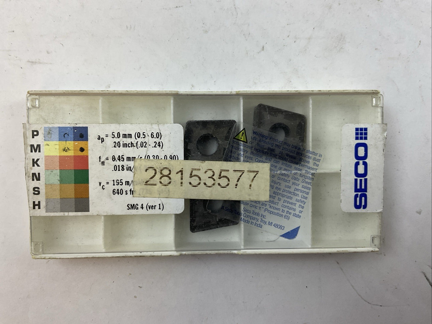 SECO CNMG160612-M5 TP3500 CNMG543-M5 CARBIDE INSERT (BOX OF 3)