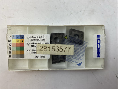 SECO CNMG160612-M5 TP3500 CNMG543-M5 CARBIDE INSERT (BOX OF 3)