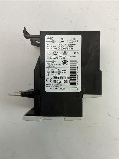 SIEMENS 3RU1126-4CB0 OVERLOAD RELAY 600VAC 60A