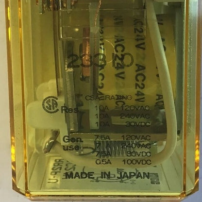 IDEC RR2P-U RELAY 24VAC ***LOTOF3***