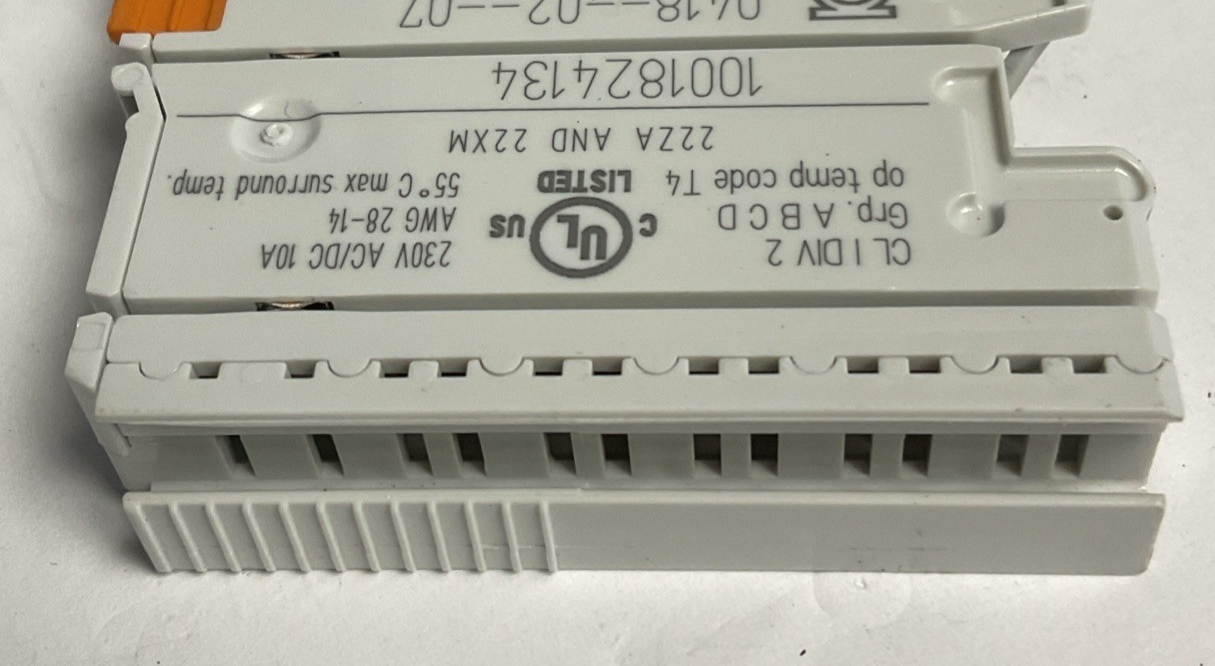 WAGO 750-612 POWER SUPPLY MODULE 230VAC/VDC ***LOT OF 3***