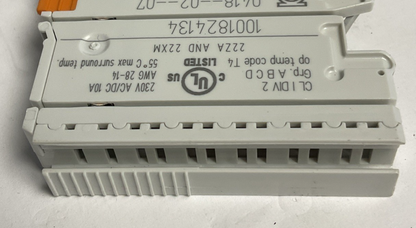 WAGO 750-612 POWER SUPPLY MODULE 230VAC/VDC ***LOT OF 3***