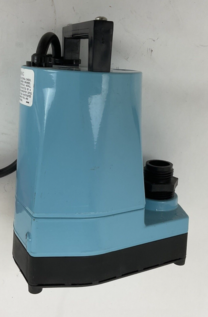 LITTLE GIANT 505176 SUBMERSIBLE PUMP 5-MSP 115VAC 60HZ 5.0A 1PH INDOOR/OUTDOOR