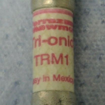 LOT of 4 / FERRAZ-SHAWMUT TRM1 FUSES / 1A / 250V