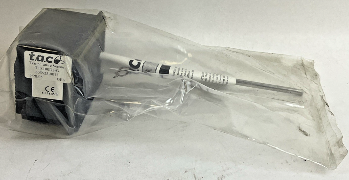 T.A.C TTS100D2-G TEMPATURE SENSOR 605525-0013