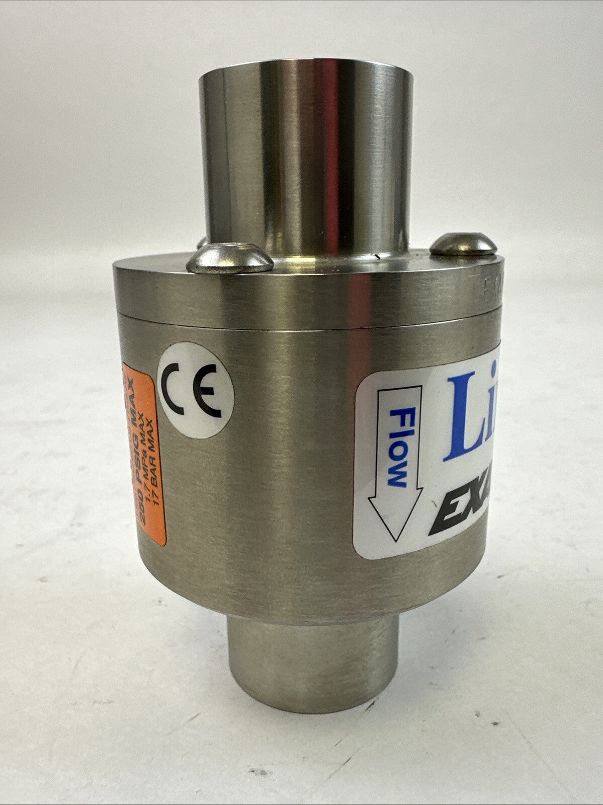 EXAIR 6062 1-1/4 IN ST ST LINE VAC-STD 250PSIG 1.7MPa 17BAR AIR CONVEYOR
