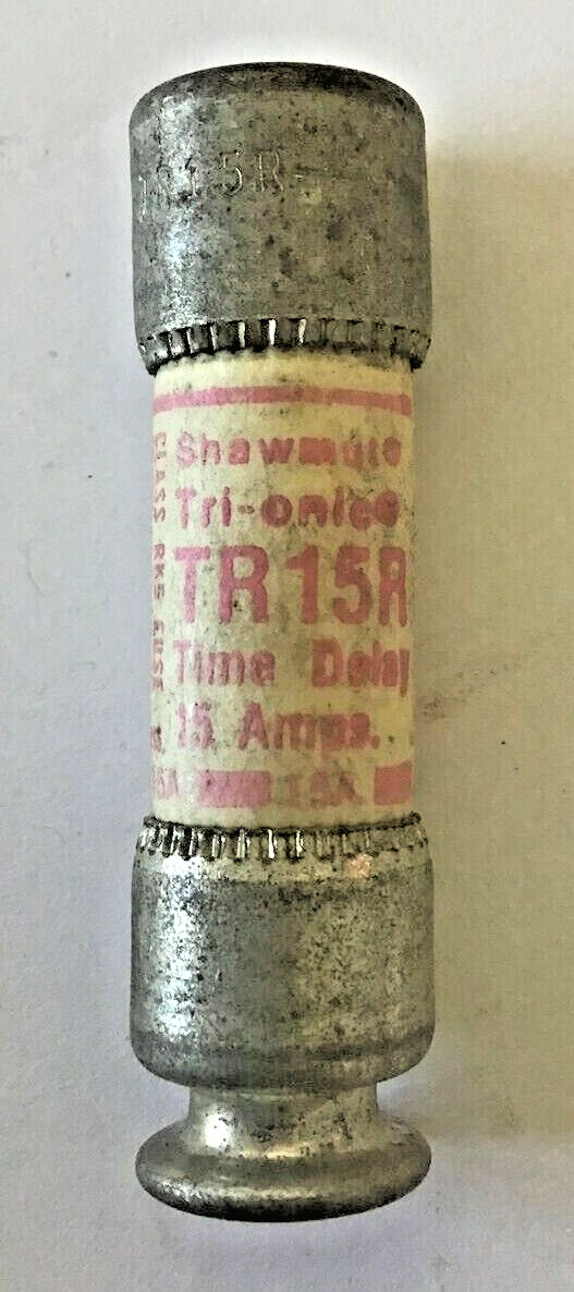 FERRAZ SHAWMUT TR15R FUSE TRI-ONIC TIME DELAY CLASS RK5 250VAC  ****LOTOF15****