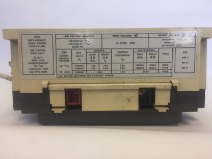 ALLEN BRADLEY 8500-E153 DIGITAL I/O MODULE SER A INPUT 10-30VDC OUTPUT 10-250VAC