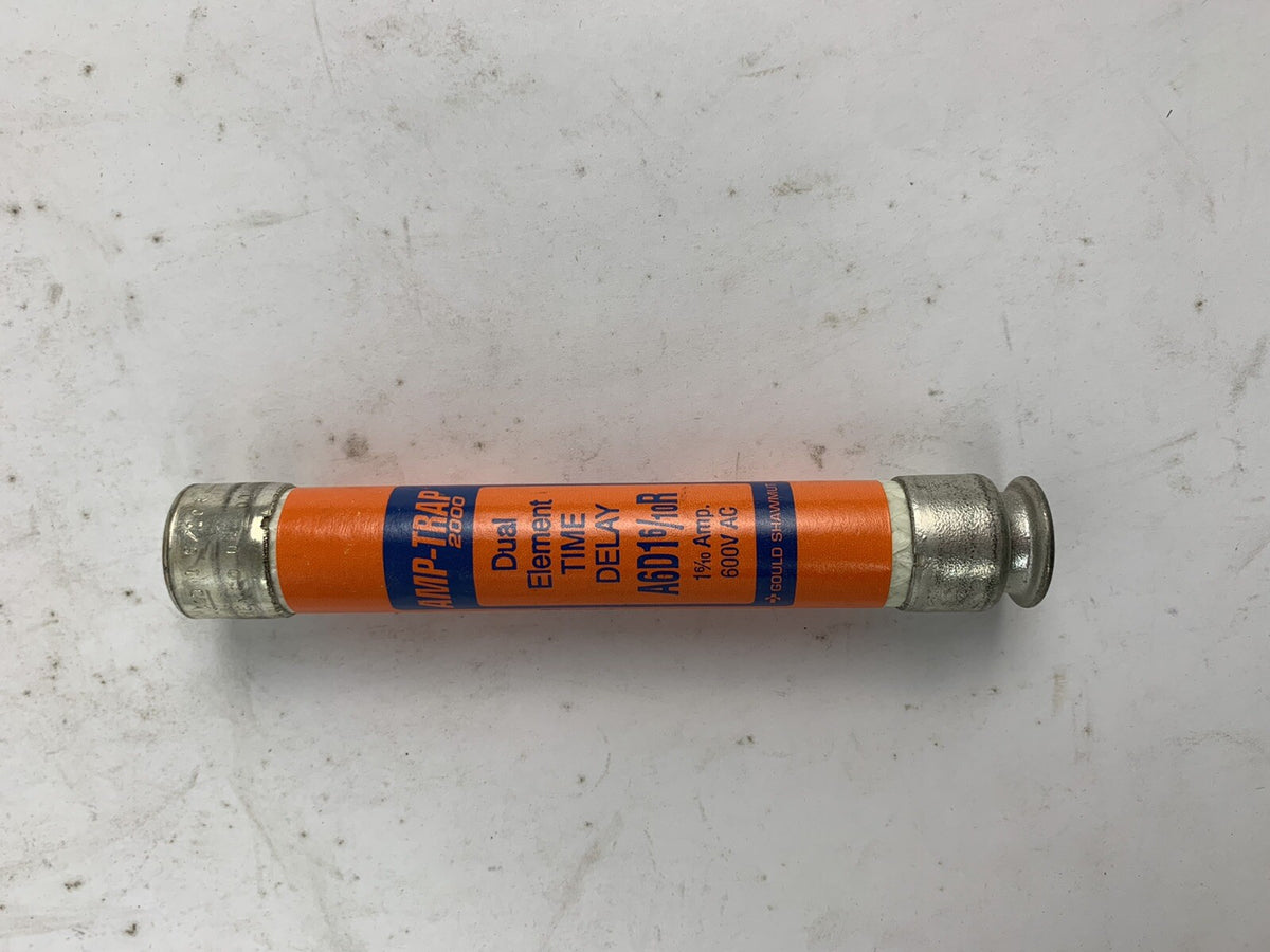 Gould Shawmut Amp-trap 2000 A6D1-6/10R 1 6/10A 600V Fuse "Lot of 10"