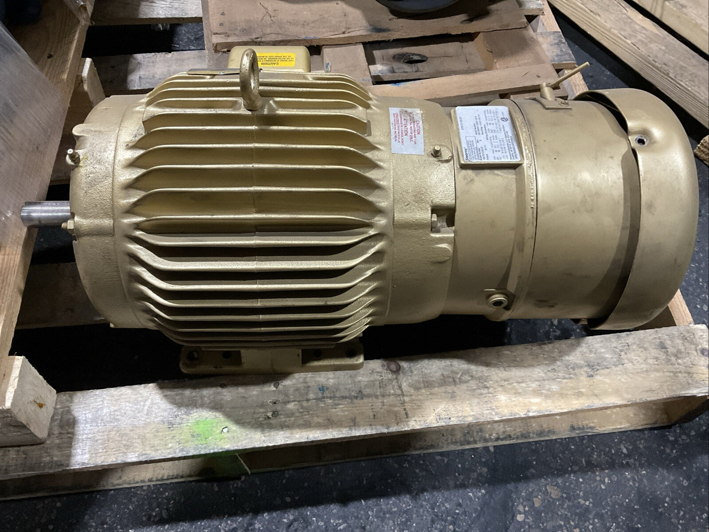 BALDOR 682750014 SUPER-E MOTOR 5HP 6.3A 1760RPM 3PH 460V 07J931Y225G1