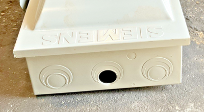 SIEMENS HF364 NON FUSIBLE SAFETY SWITCH 200A 600VAC/VDC VBII TYPE 1
