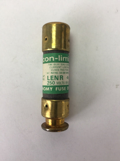 ECONOMY LENR 8/10 ECON-LIMITER CLASS RK5 FUSE 250VAC 8/10AMP (BOX OF 10)