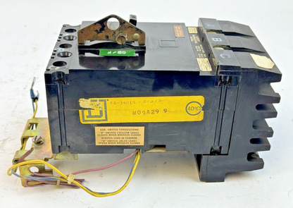 SQUARE D - FA34015-1212 - I-LINE CIRCUIT BREAKER W/ AUX. - 15AMP/3 POLE/480 VAC