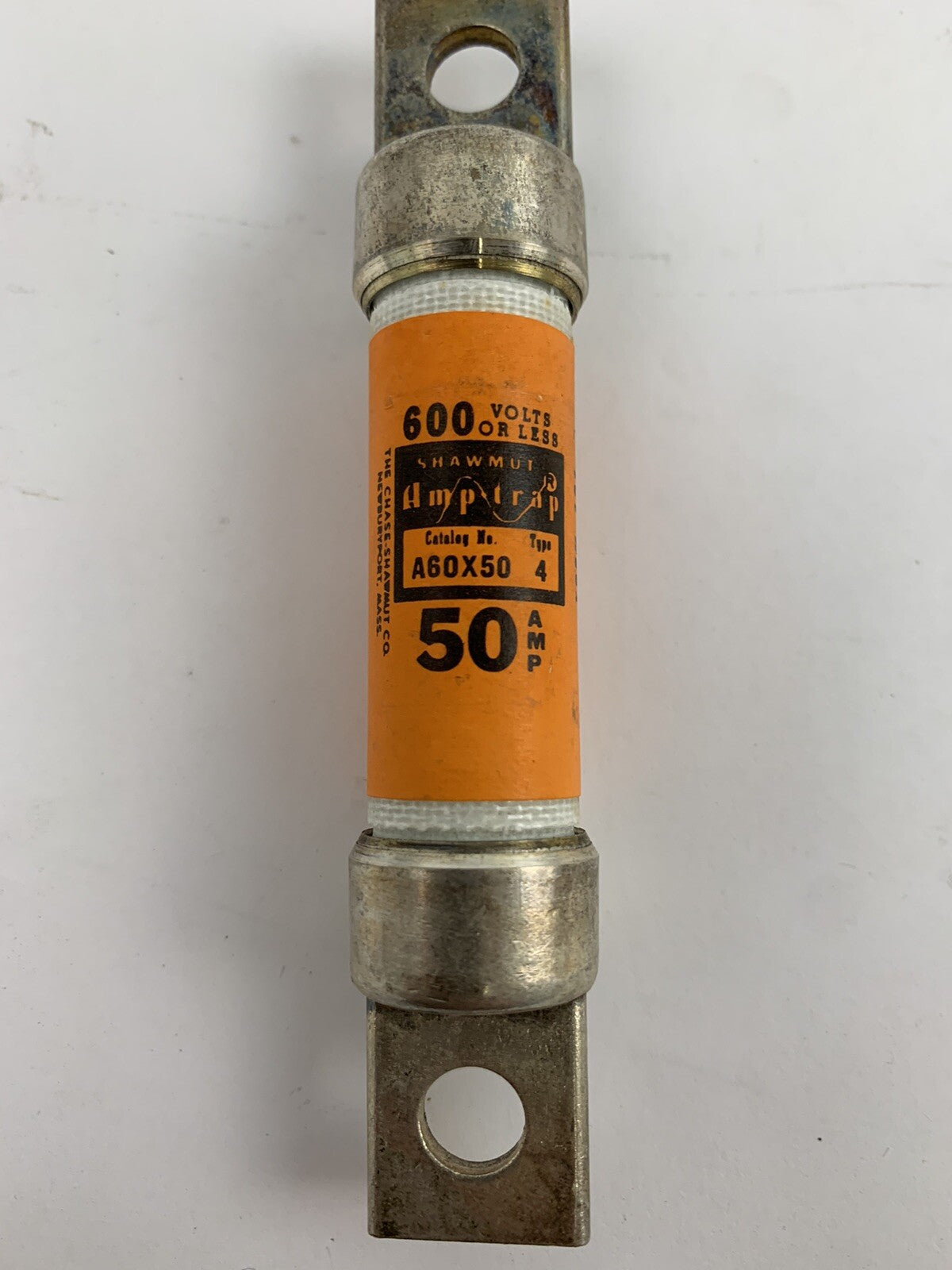 Shawmut Amp-trap A60X50 Type 4 50A 600V Fuse "Lot of 6"
