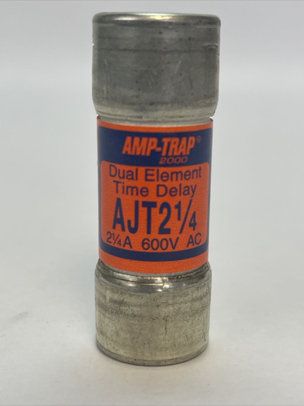 FERRAZ AJT2-1/4 AMP-TRAP 2000 DUAL ELEMENT FUSE 2-1/4AMP 600VAC (LOT OF 10)