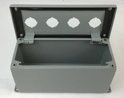 WIEGMAN PBXD-4 4 HOLE ENCLOSURE PBXD4 TYPE 12 & 13 ENCLOSURE