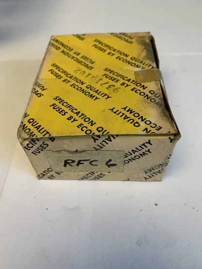 Economy Fuse RFC6 6A 600V Fuse "Lot of 10"