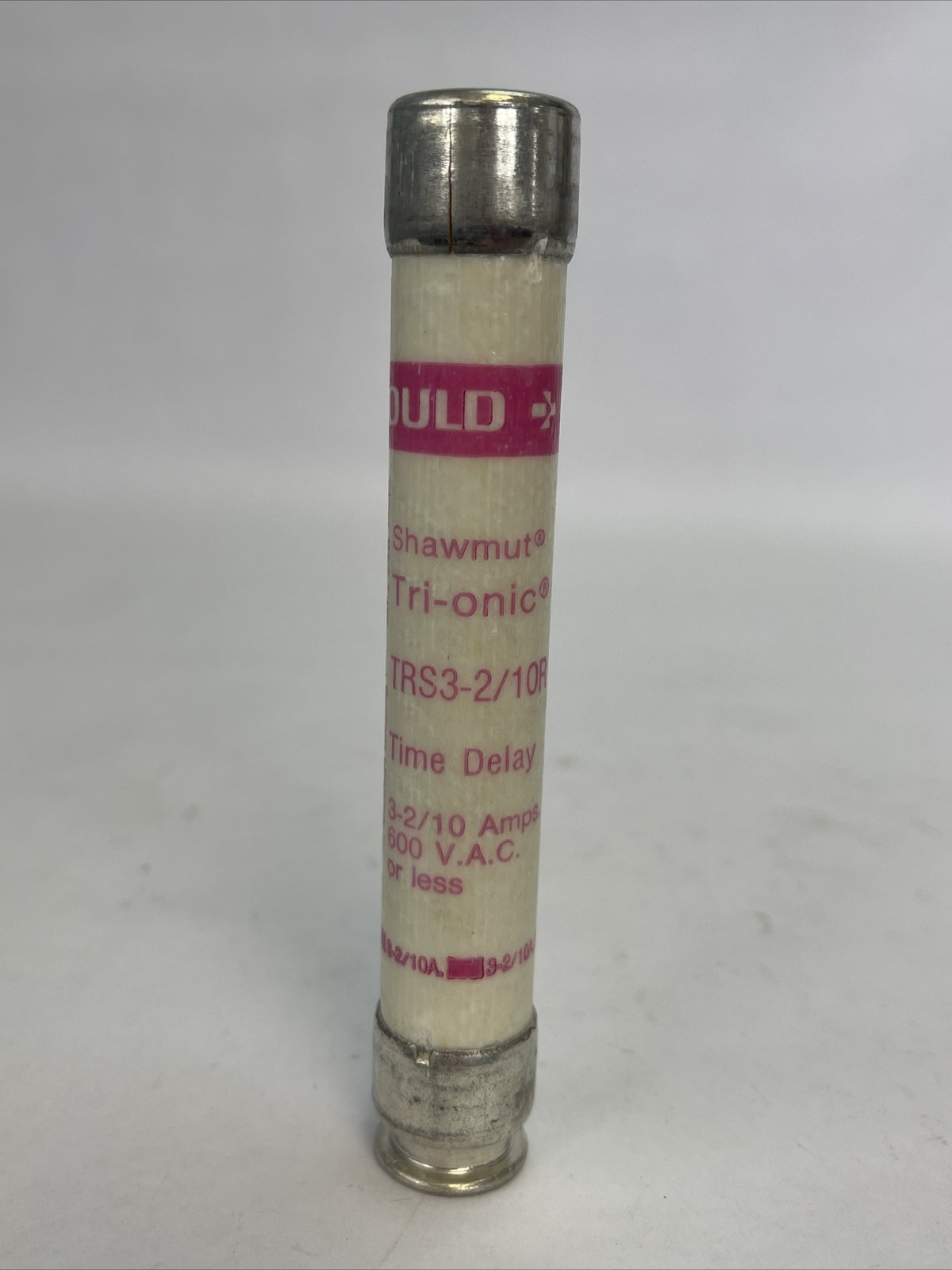 GOULD SHAWMUT TRS3-2/10R TRI-ONIC TIME DELAY FUSE 600VAC 3-2/10AMP (BOX OF 10)