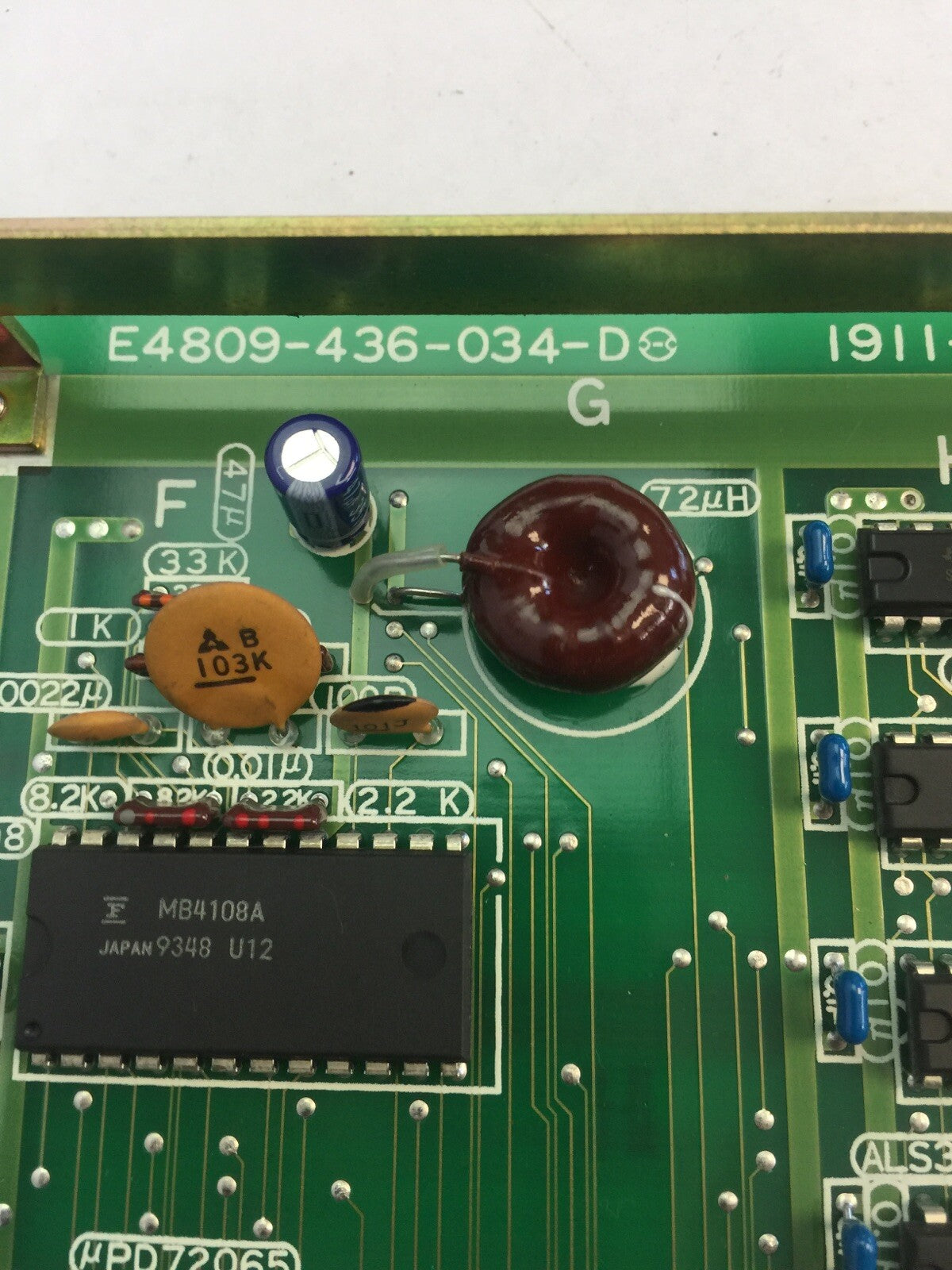 OKUMA OPUS 5000II E4809-436-034-D CIRCUIT BOARD